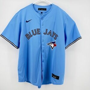 MLB Toronto Blue Jays Nike Baseball Jersey Powder Blue NWOT Mens Large L
